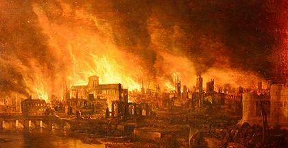 The origin of the Great Fire of London Image