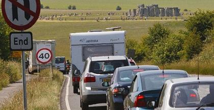 The threat to Stonehenge Image
