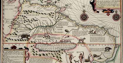 Sir Walter Ralegh’s Weird and Wonderful ‘Discovery of Guiana' Image