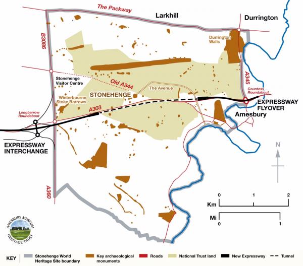 Highways England proposal for Stonehenge A303 2018