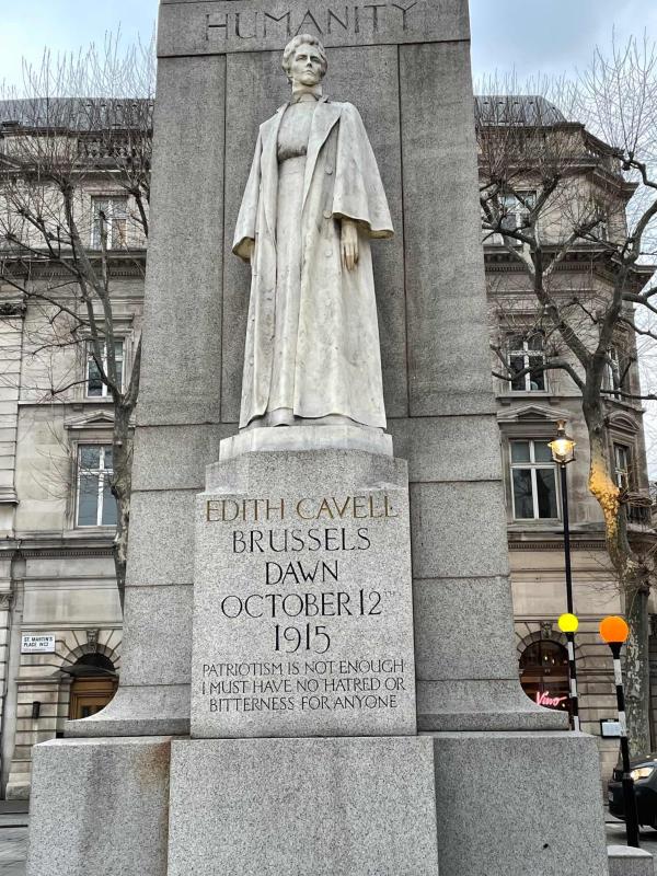 Edith Cavell memorial